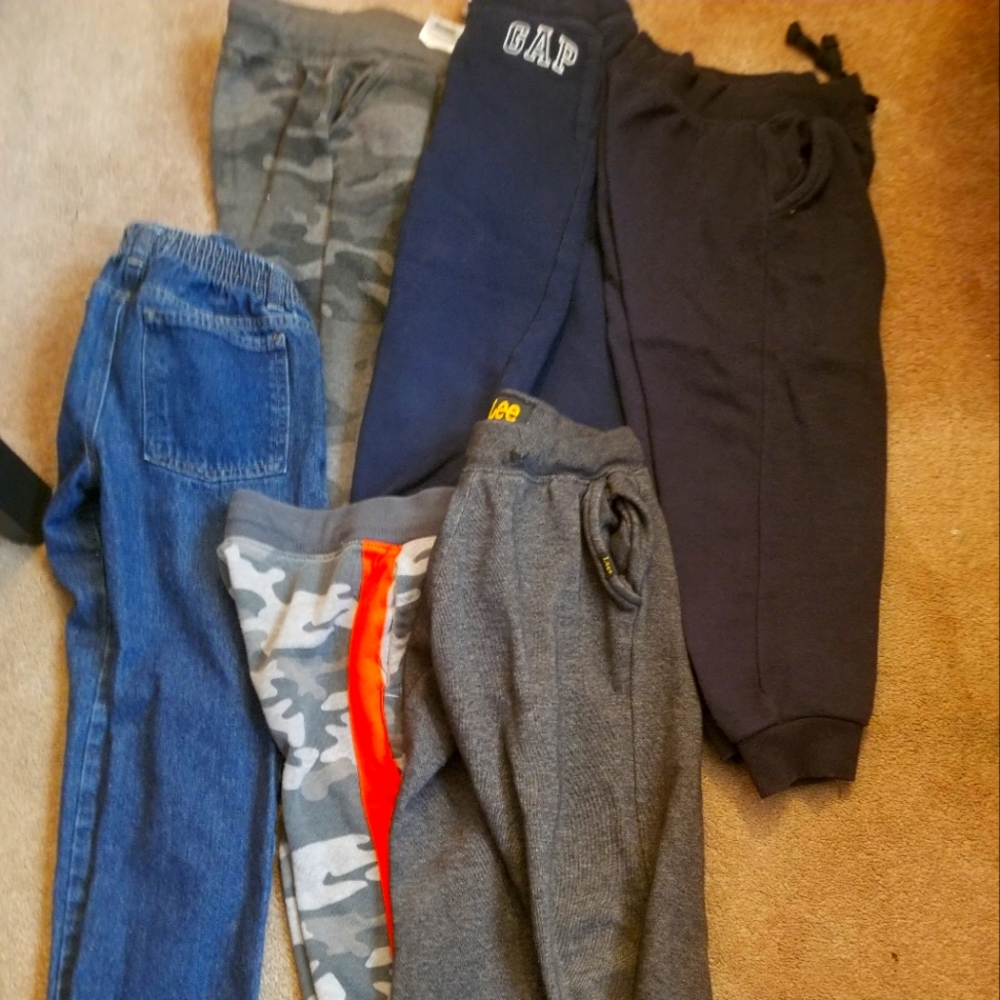 Boys pants bundle! Six pairs like new! Size 7